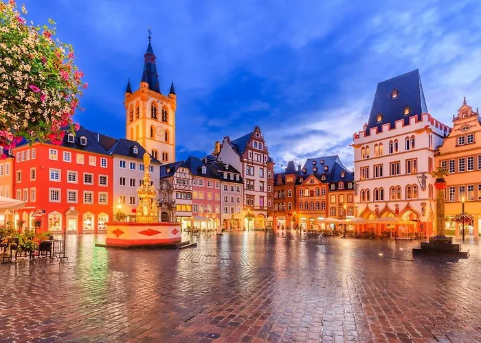 Modernes 2-zimmer Luxus Mit Balkon- Stilvolle Und Gemuetliche * Trierweiler